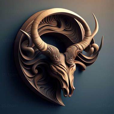 3D model horns (STL)